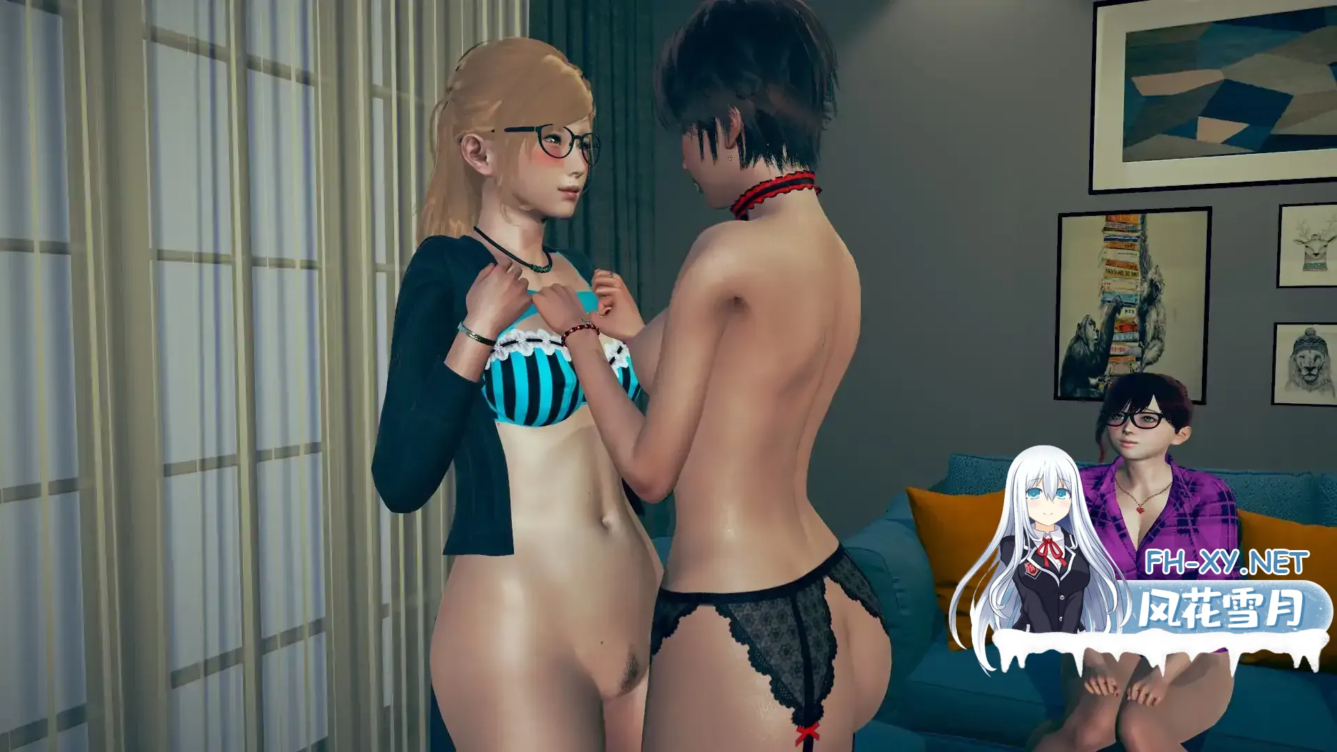 [SLG/动态/3D/更新/AI汉化]尤里大学/Yuri University[Ver0.70.2][PC/6.2G]